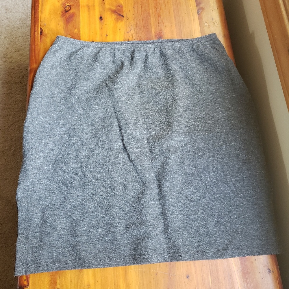 County Seat Gray skirt